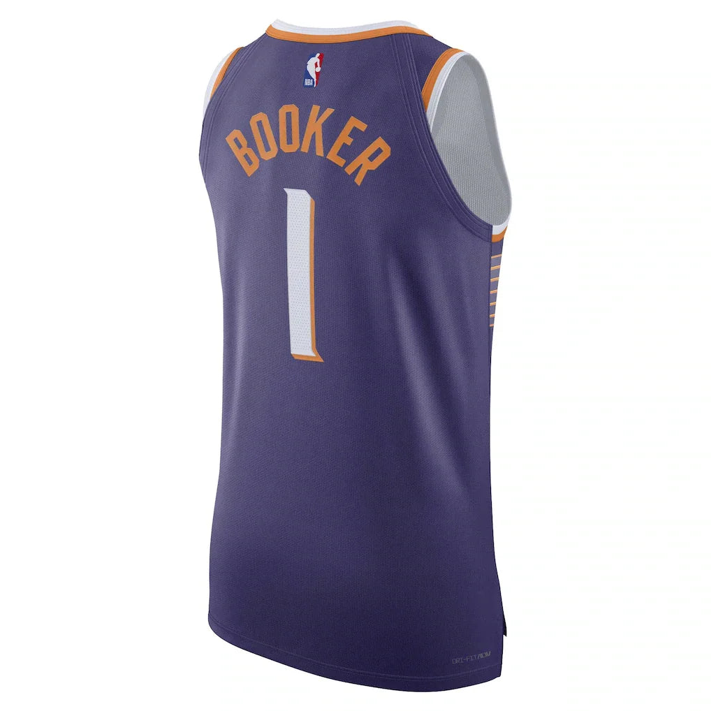 Devin Booker Phoenix Suns Nike Authentic Jersey - Icon Edition - Purple