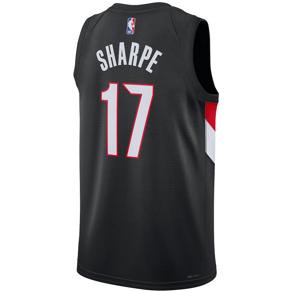 Shaedon Sharpe Portland Trail Blazers Nike Unisex Swingman Jersey - Icon Edition - Black