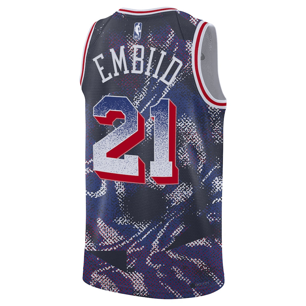 Joel Embiid Philadelphia 76ers Nike Unisex 2025 Select Series Swingman Player Jersey - Navy