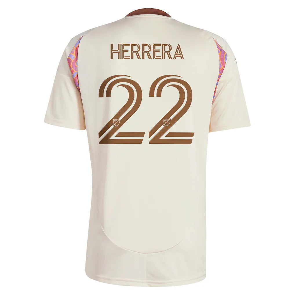 Aaron Herrera D.C. United adidas 2025 The Soul Kit Replica Player Jersey - Natural