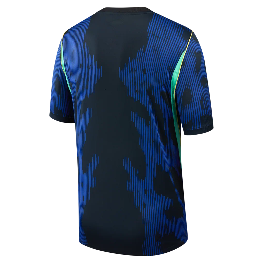 Brazil National Team Jordan Brand 2026 Away Stadium Replica Jersey - Blue