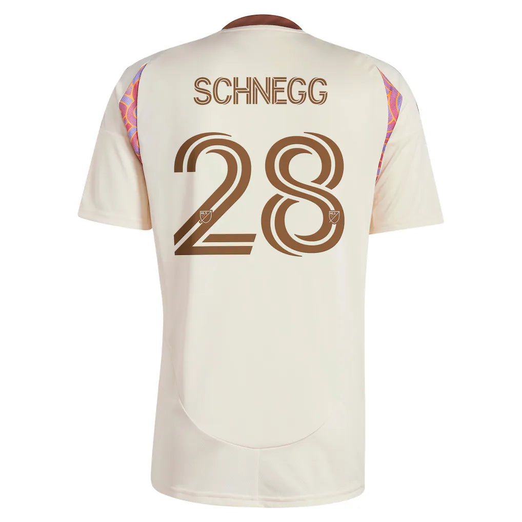 David Schnegg D.C. United adidas 2025 The Soul Kit Replica Player Jersey - Natural