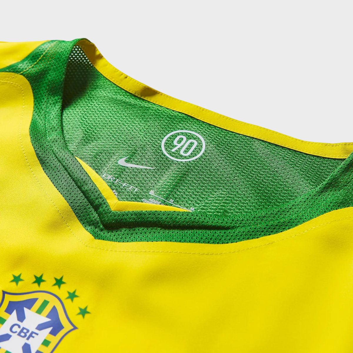 Jersey National Team Brazilian 2004 I Fan Reedição Total 90 RONALDINHO 10